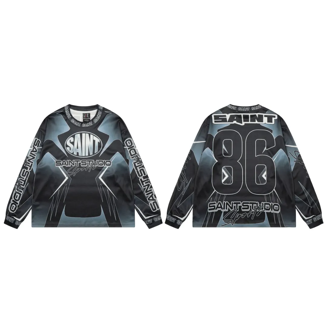 SAINT MICHAEL long-sleeved vintage bottoming shirt Style number: S3604 Size: M L XL Wholesale price: 136 Color: Picture color